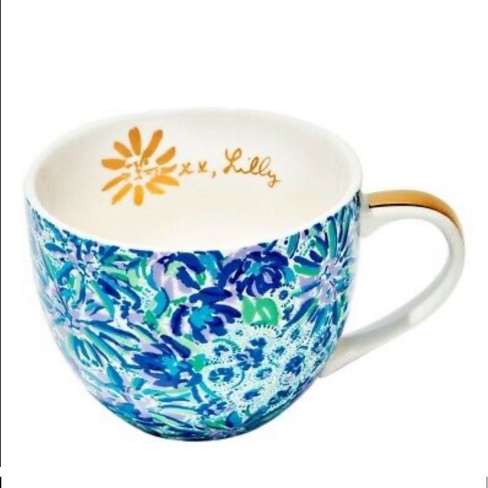 Lilly Pulitzer ceramic mugs. Set of two.  12oz size - Picture 4 of 15